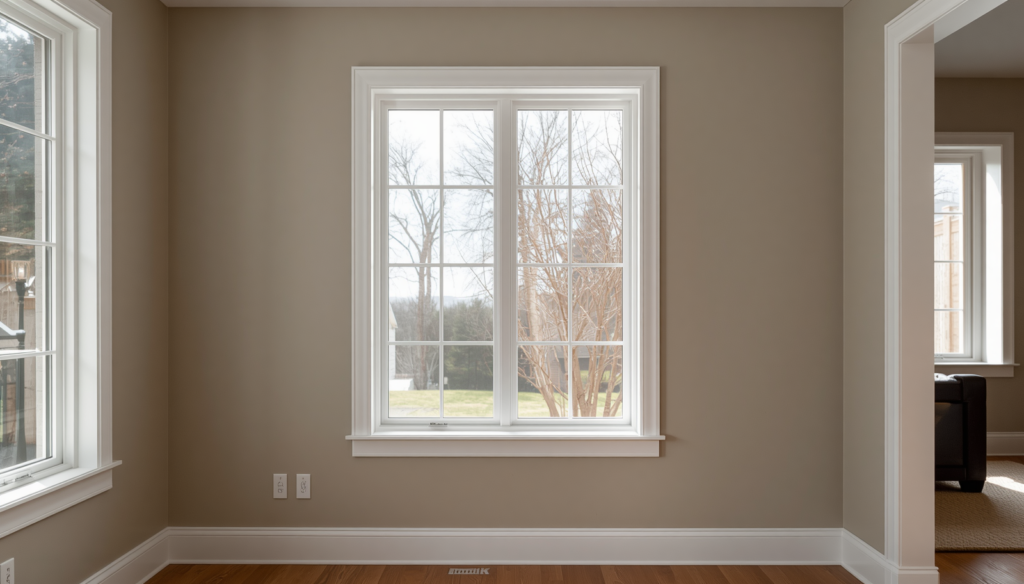 installed window